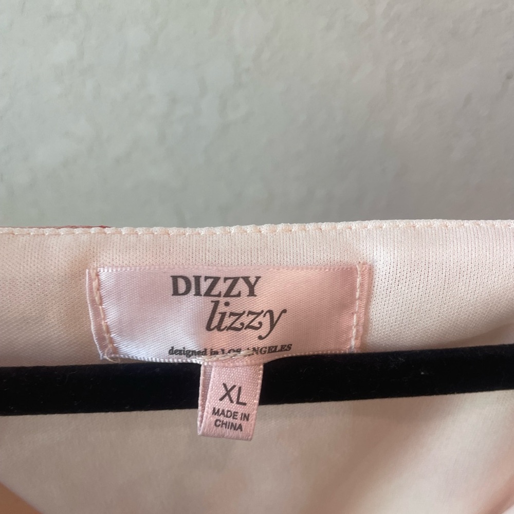 Dizzy Lizzy Pink Long Sleeve Ruffle BabyDoll Dress - Picture 5 of 6